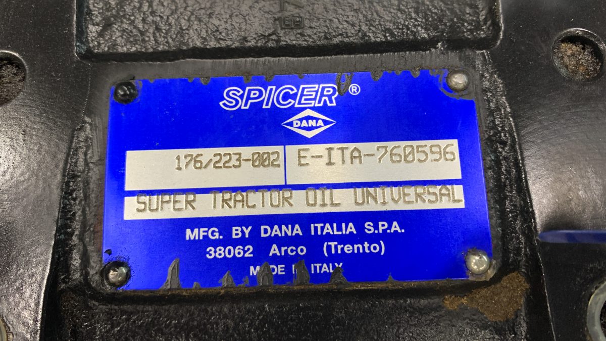 Dana 176/223002 Differential Timberparts Online Store